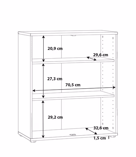 Kommode FAIK - Weiß