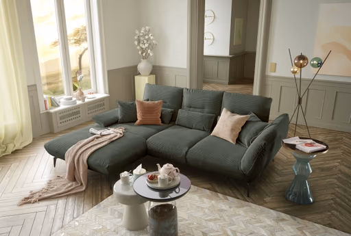 Beistelltisch - Ø/H ca. 38x42 cm, Creme