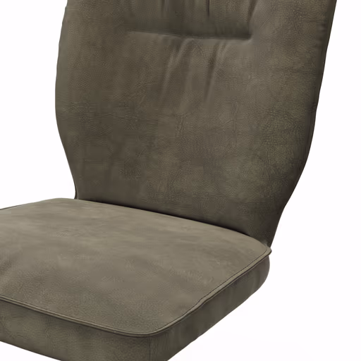 Stuhl Westmore - drehbar, Stoff, Dunkelgrün