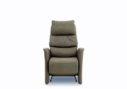 Sessel - mit Relaxfunktion, Stoff, Ecru