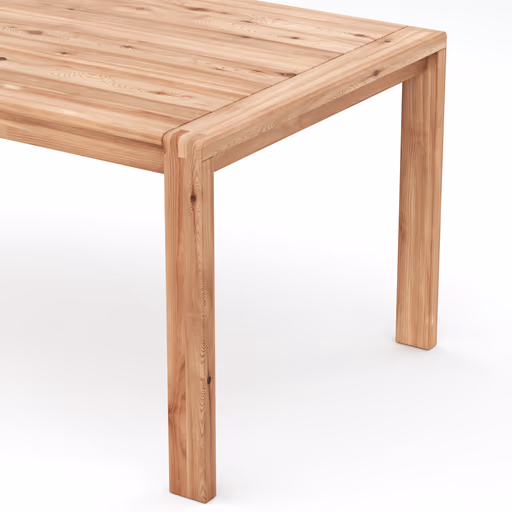 Esstisch Cartago Soft - LB ca. 180x95 cm, Astbuche massiv, natur geölt