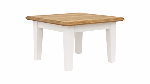 Beistelltisch Louisiana - LBH ca. 70x70x45 cm, Weiß