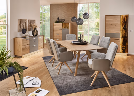 Esstisch - LB ca. 200x100 cm, Eiche massiv