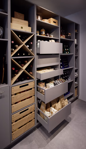 Speisekammer 50.100 CO 9 521, Achatgrau