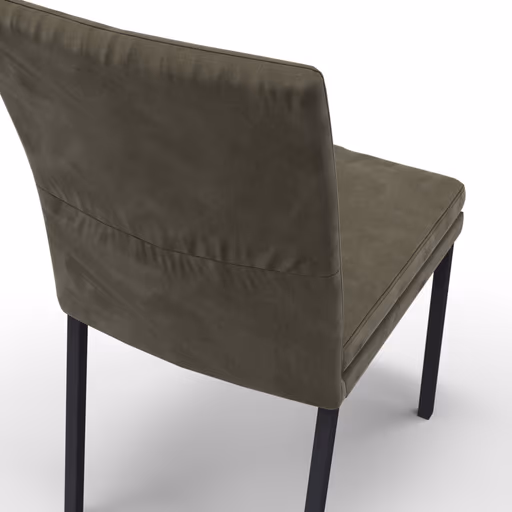 Stuhl Salamanca - Stoff, schlamm