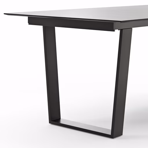 Esstisch Dinner - verlängerbar, LB ca. 180x95 cm, Kunststoff, Hellgrau