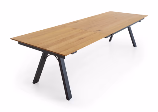 Esstisch EM Sines - ausziehbar, LB ca. 180(280)x100 cm, Eiche furniert