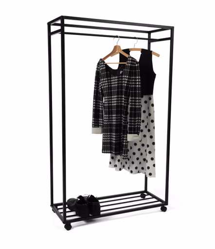 Garderobe MARISSA - Metall schwarz