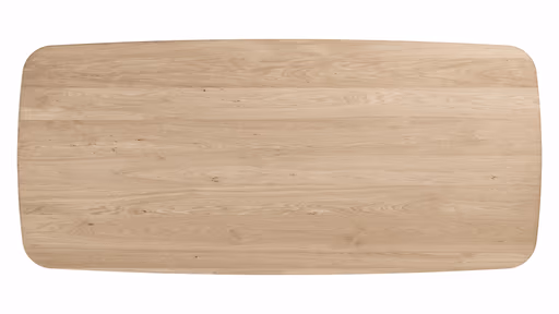 Esstisch Nayara - LB ca. 200x100 cm, Eiche massiv, satin gebeizt matt lackiert