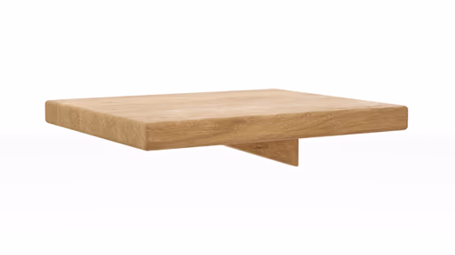 Nachttisch 1660 - Wildeiche massiv, natur geölt