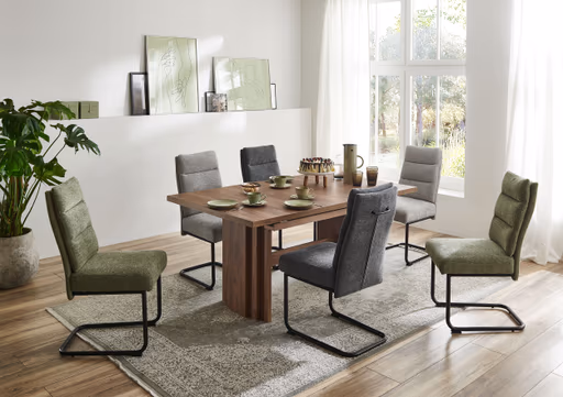 Freischwinger - Polyester, Graphit