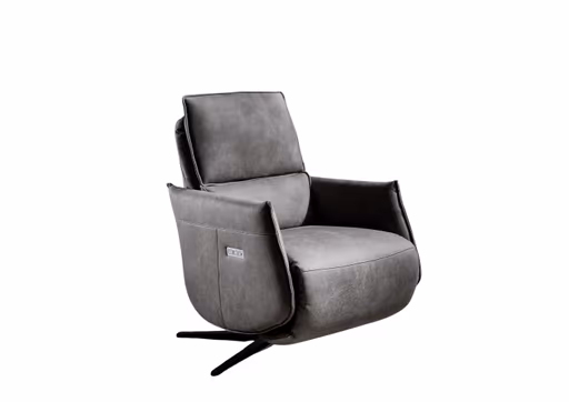 Fernsehsessel - Relaxfunktion, Stoff, Bordeaux