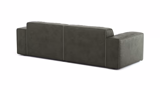 Sofa Elementos - 3 Sitzer, Stoff, Olive