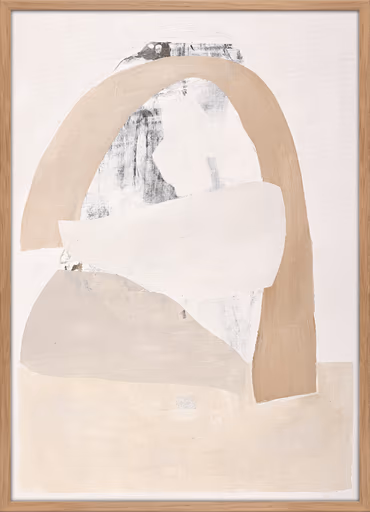 Leinwandbild - BHT ca. 50x70x3 cm, Beige