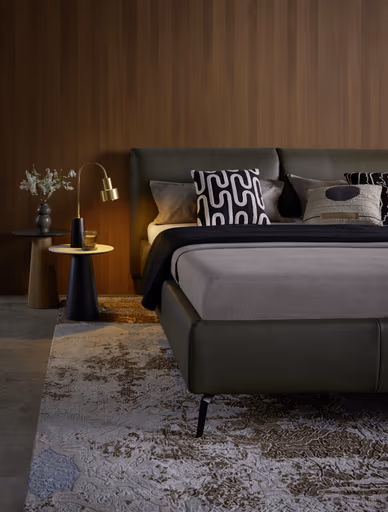 Beistelltisch Cono - DH ca. 40x52 cm, Keramik, Anthrazit