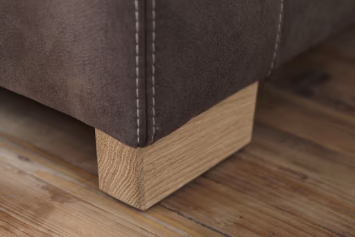 Sofa Lakeville 1 - 2-Sitzer inkl. Schlaffunktion, Stoff, Braun