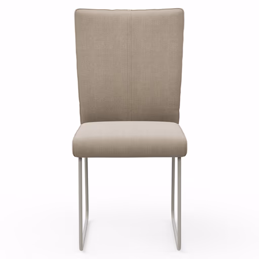 Stuhl Cosyra - Stoff, Beige