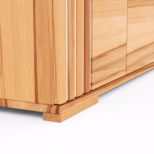 Kommode Tigris - Kernbuche massiv, geölt