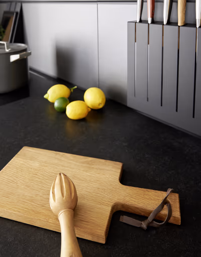 Küchenzeile 56.220 GL 8 525, Kaschmirbraun satin