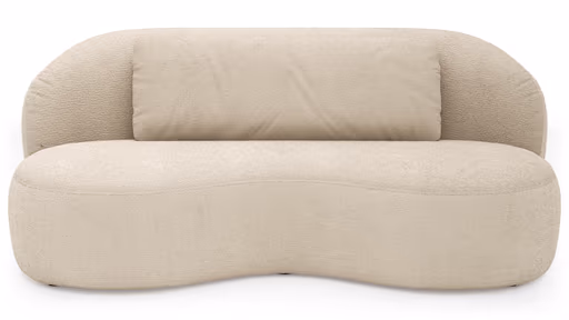 Chaiselongue Karasu - Stoff, Natur
