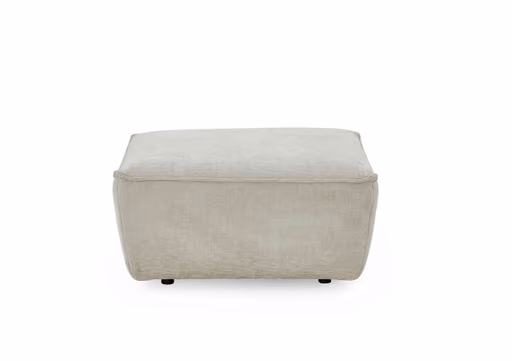 Hocker - Stoff, Natur