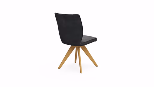 Stuhl Westmore - drehbar, Stoff, Anthrazit