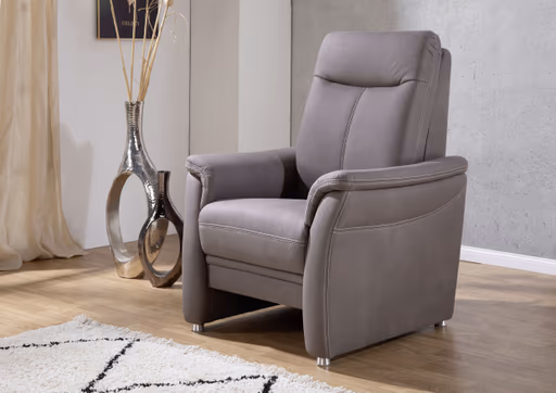 Sessel - Stoff, Braun