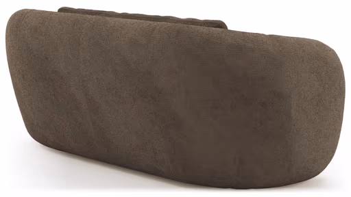 Sofa Karasu - 3-Sitzer, Stoff, Taupe