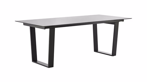 Esstisch Dinner - verlängerbar, LB ca. 200x95 cm, Kunststoff, Hellgrau