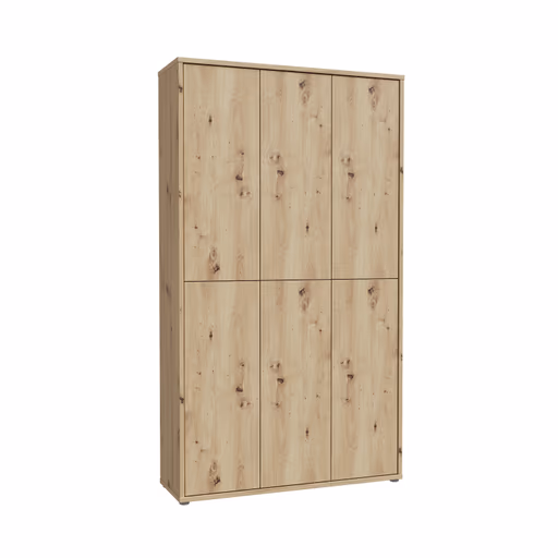 Schuhschrank FAID- B ca. 109 cm, Eiche Dekor