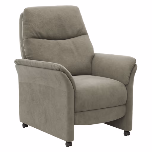 Sessel Bogota - Stoff, Schlammgrün