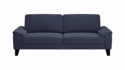 Sofa Oviedo - 3-Sitzer, Stoff, Dunkelblau