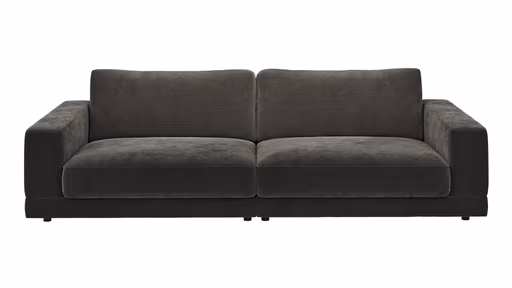 Megasofa Juni Lounge- B ca. 292 cm, Stoff, Anthrazit