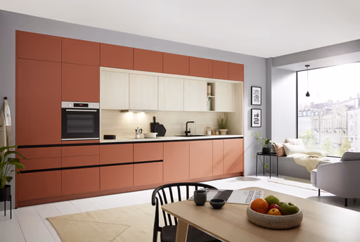 Küchenzeile 51.220 GL 1 524, Orientrot