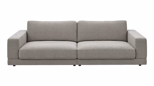 Megasofa Juni Lounge - B ca. 292 cm, Stoff Navy-Beige