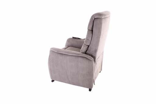 TV-Sessel - Aufstehhilfe, Relaxfunktion, Stoff, Grau