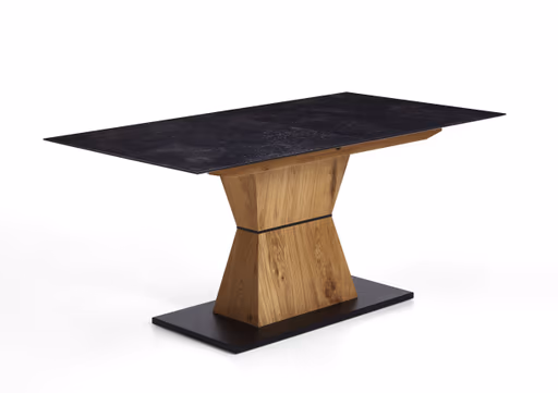 Esstisch LS 022319 - ausziehbar, LB. ca. 180x90cm, HPL, Anthrazit