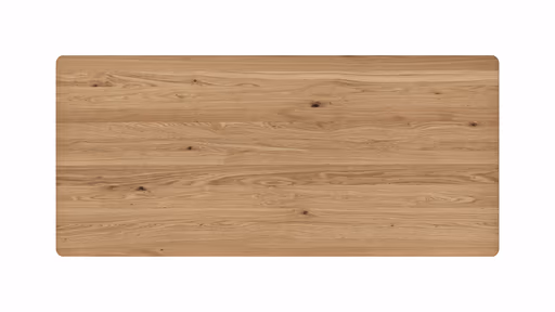 Esstisch Phoenix - LB ca. 220x100cm, Eiche geölt mit Epoxidharz dunkel