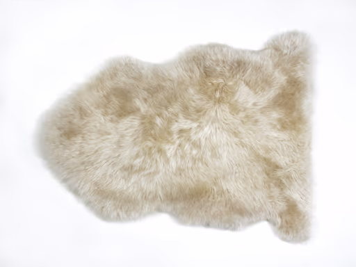 Natur-Schaffell - LB ca. 95x60 cm, Bisque