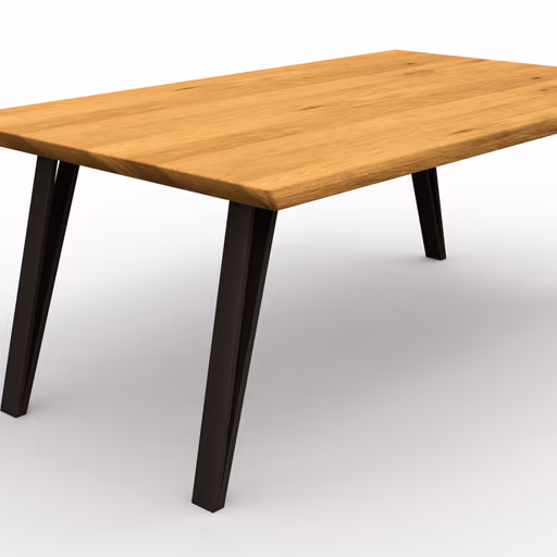 Couchtisch Savannah - Wildeiche massiv, natur geölt