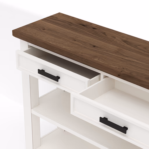 Konsolentisch Litchfield Oak - XO 9010, Antique / XO Gray