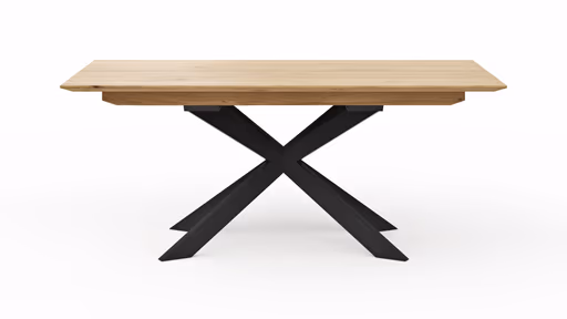 Esstisch Talara Lola - beidseitig ausziehbar, LB ca. 180x90cm, Wildeiche Bianco