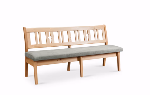 Polsterbank - Breite ca. 180 cm, Polyester, Grün