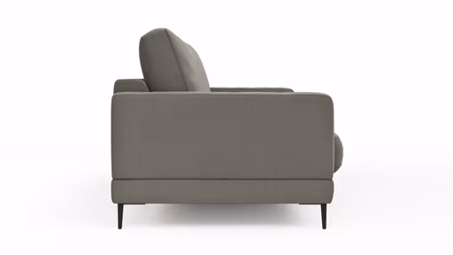 Sofa Janne - 3-Sitzer, Stoff, Grau