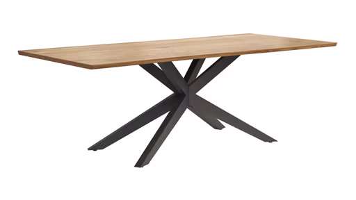 Esstisch Nayara - LB ca. 220x100 cm, Münsterland-Eiche massiv, geölt