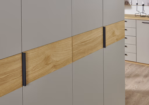 Schlafzimmer - Wildeiche, Lack, Sand