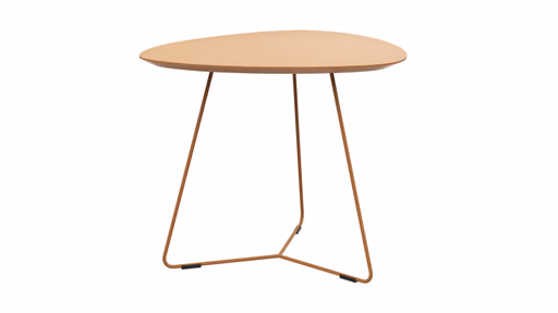 Ecktisch Fano - LBH ca. 59x50x50 cm, Fenix, Beige