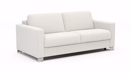 Sofa Nuoro - 2,5-Sitzer inkl. Schlaffunktion, Armlehne 1, Stoff, Natur