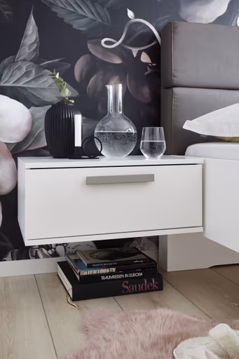 Hängeschrank Viana - Holzwerkstoff, Weiß