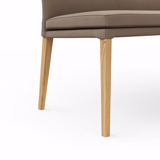 Polsterbank Tuma - Breite ca. 155 cm, Leder, Kitt